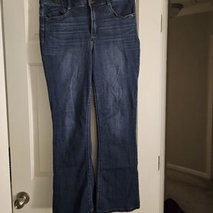 Wit & Wisdom Classic Blue Flare Jeans Size 14